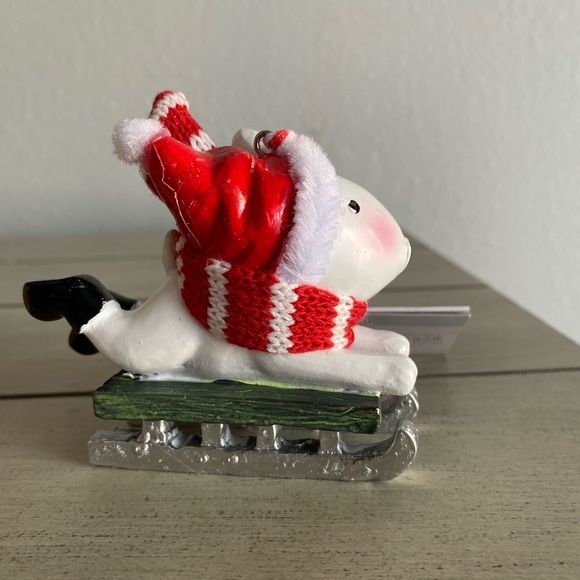 Target bullseye Christmas Ornament 2022 bullseye sledding ornament - Picture 3 of 4